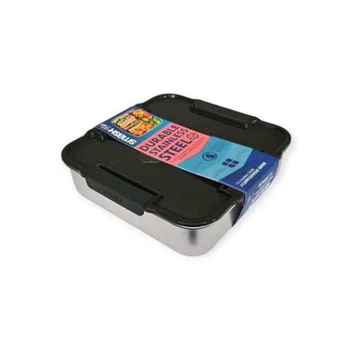 Picture of SMASH 4 COMPARTMENT BENTO LUNCHBOX 1.7L BLACK